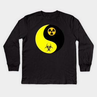 YIN YANG Kids Long Sleeve T-Shirt